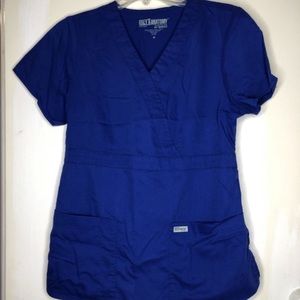 Grey’s Anatomy royal blue scrubs size medium